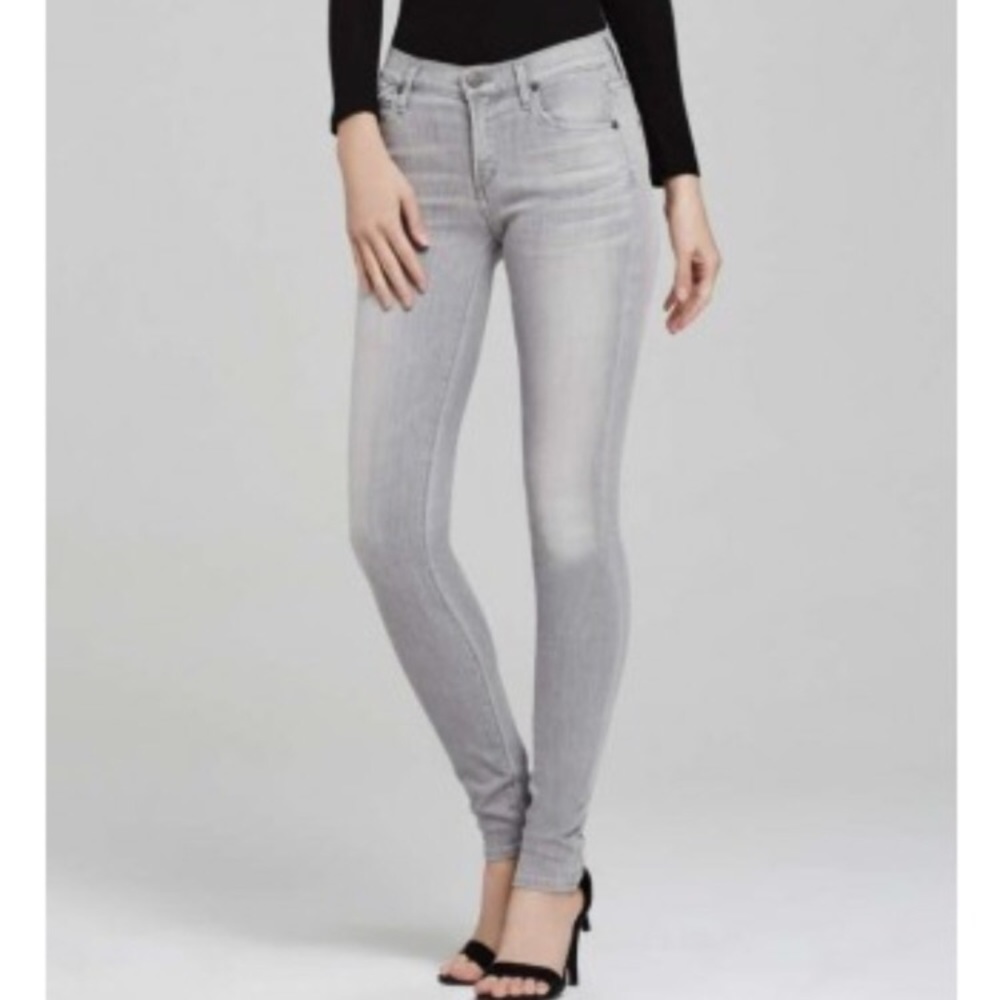 Citizens of Humanity Gray Avedon Skinny Jeans